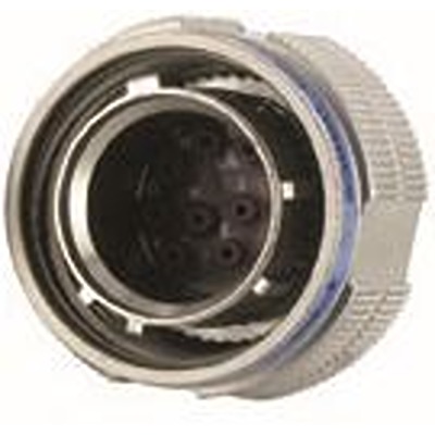 Amphenol Limited, D38999 16 Way Plug-In MIL Spec Circular Connector PlugNickel, Pin Contacts,Shell Size 21, Threaded,