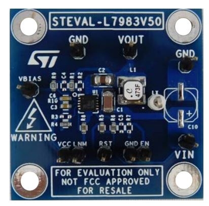 STMicroelectronics STEVAL-L7983V50 Boost Regulator for STEVAL for STEVAL-L7983V50
