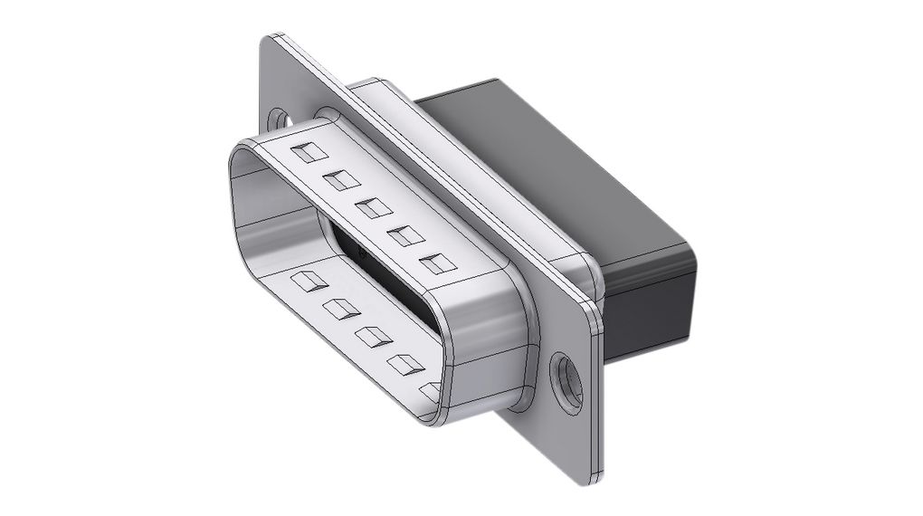 Deltron Connectors DTS09 D-sub Connector Plug