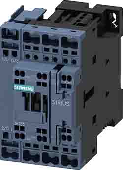 Siemens SIRIUS 3RT.3 Size S0, 3RT23 Contactor, 24 V Coil, 4-Pole, 35 A, 4 kW, 1NO + 1NC