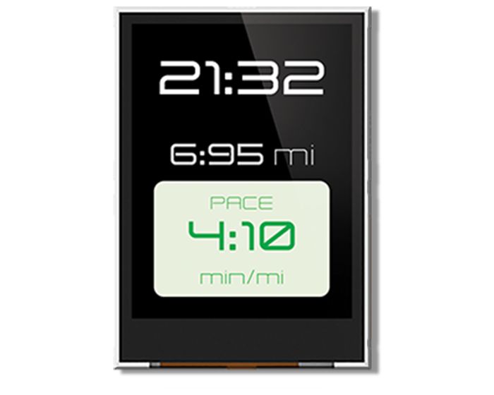 4D Systems 4DLCD-24QA TFT LCD Colour Display / Touch Screen, 2.4in, 240 x 320pixels