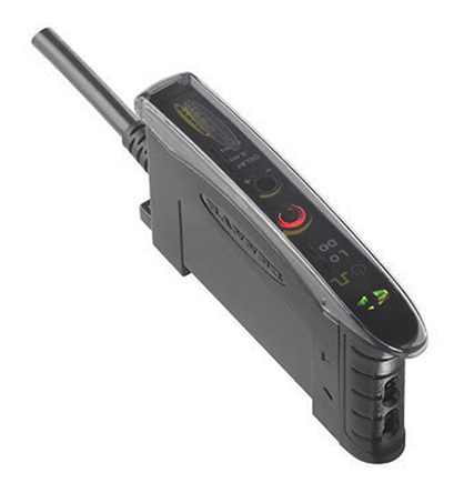 Banner Plastic Fibre Optic Sensor, NPN, PNP Output, IP50, 10 → 30 V dc