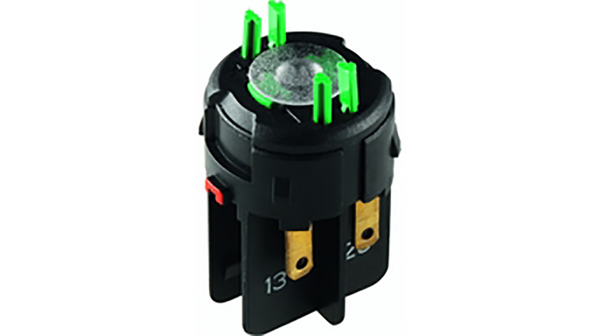 RAFI RAFIX 16 Series Contact Block for Use with Plug In Distributor, 250V ac, 1NO