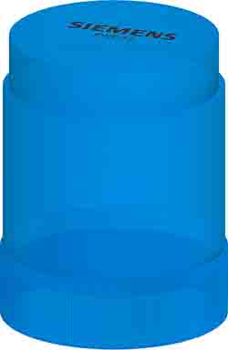 Siemens 8WD42 Series Blue Steady Effect Steady Light Element, 24 V, LED Bulb, AC/DC