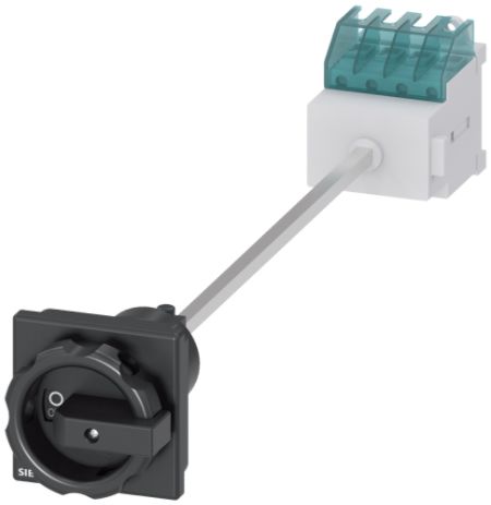 Siemens 3P Pole Panel Mount Non-Fused Switch Disconnector - 16A Maximum Current, 7.5kW Power Rating, IP65