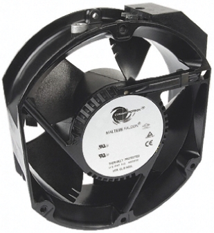 COMAIR ROTRON Maltese Series Axial Fan, 230 V ac, AC Operation, 496m³/h, 41.4W, 180mA Max, 171.4 x 150.4 x 55mm