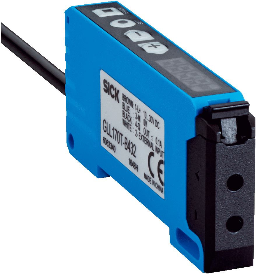 SICK Glass, Plastic Fibre Optic Sensor 0 to 400 (Proximity System) mm, 0 → 1320 (Through-Beam System) mm, NPN,