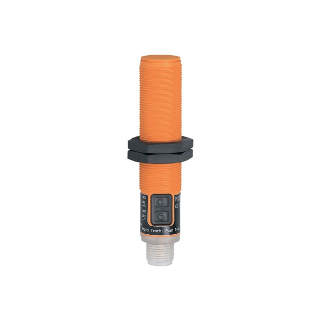 ifm electronic Capacitive Threaded Barrel Proximity Sensor, M18, 12 mm Detection, PNP NO/NC, 10 → 36 V dc
