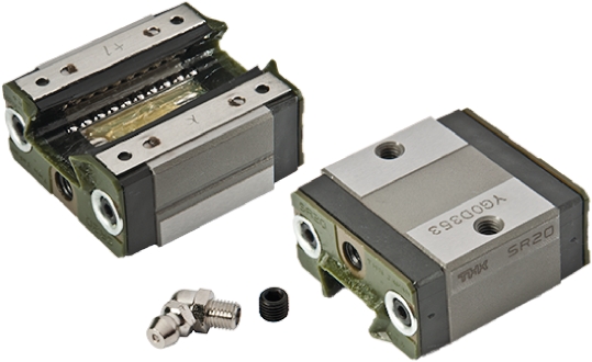 THK Linear Guide Carriage SR-V, 5.39kN Dynamic Load, 15mm Rail Width
