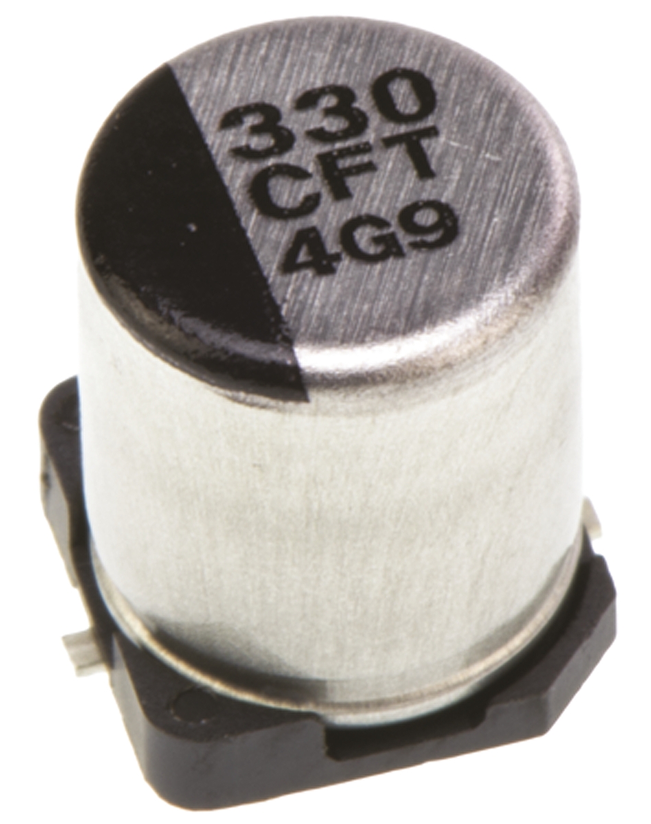 Panasonic 330μF Aluminium Electrolytic Capacitor 16V dc, Surface Mount - EEEFTC331XAP