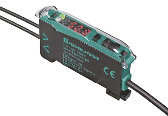 Pepperl + Fuchs Glass, Plastic Fibre Optic Sensor 450 mm, NPN, PNP Output, IP50, 10 → 30 V dc