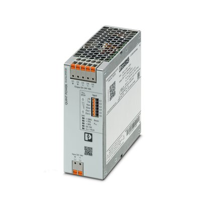 Phoenix Contact QUINT4-PS DC-DC Converter, 24V dc/ 5A Output, 29 → 57.5 V dc Input, 0.002kW, DIN Rail Mount,