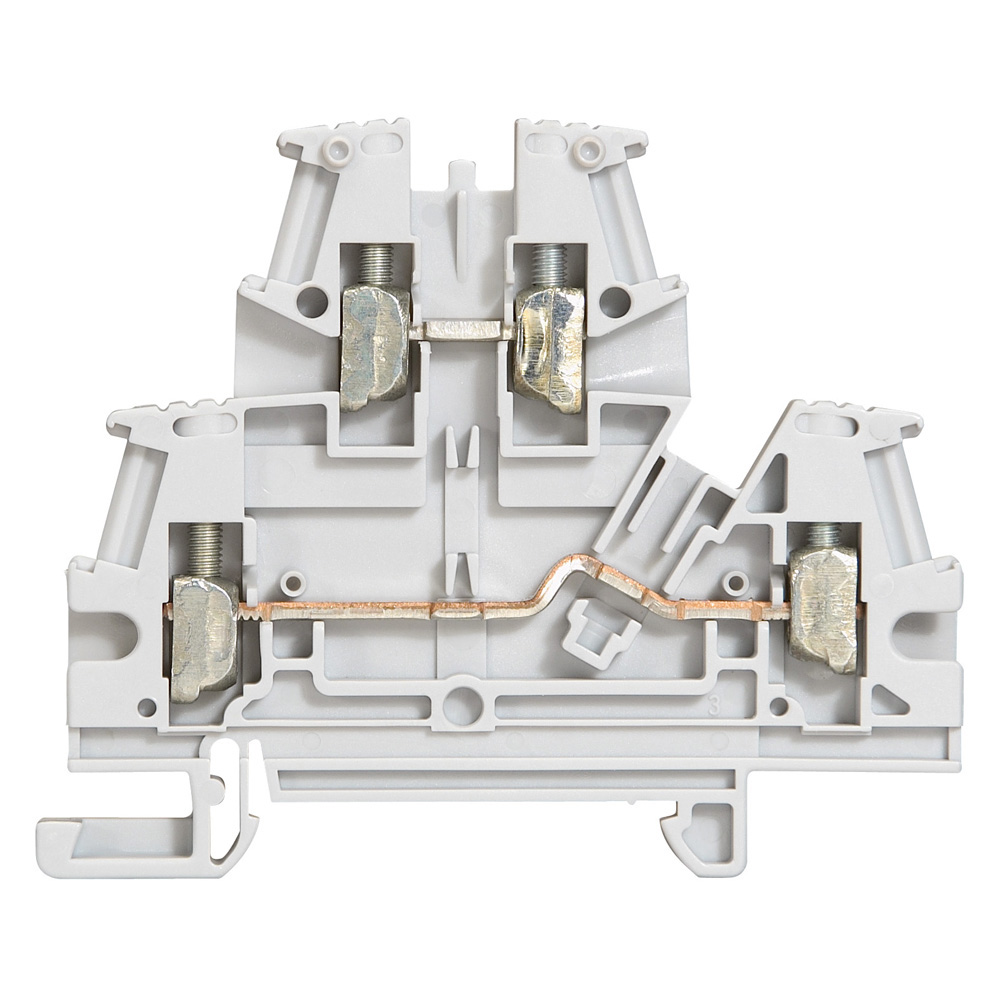 Legrand 037168 0371 Series White, 4mm², 2-Level, Screw Termination