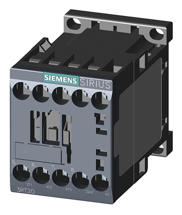 Siemens 3RT2 Contactor, 48 V Coil, 3-Pole, 9 A, 4 kW 48 V, 3 NO, 690V