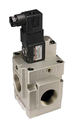 SMC Pneumatic Solenoid Valve - Solenoid R 1/2 VG342 Series 24V dc