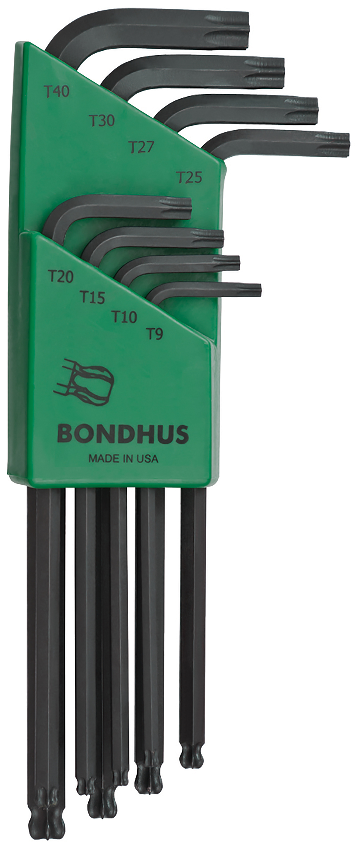 Bondhus 8-Piece Torx Key Set, L Shape, Long Arm