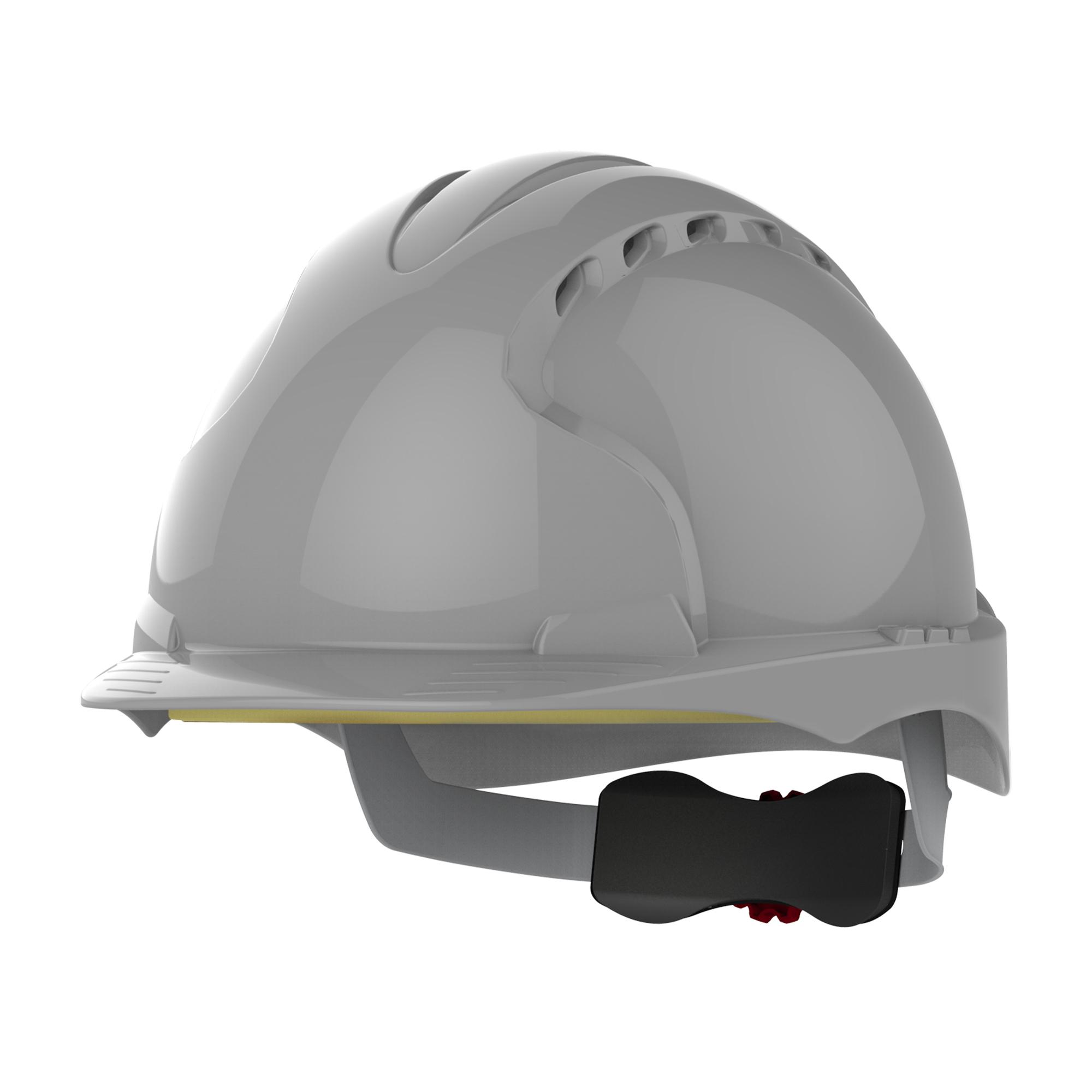 JSP EVO3 Grey Safety Helmet, Ventilated