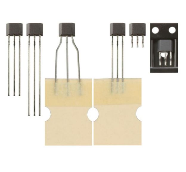 Honeywell Through Hole Hall Effect Sensor 4.5 V 24 V, IC, TO-92, 3-Pin