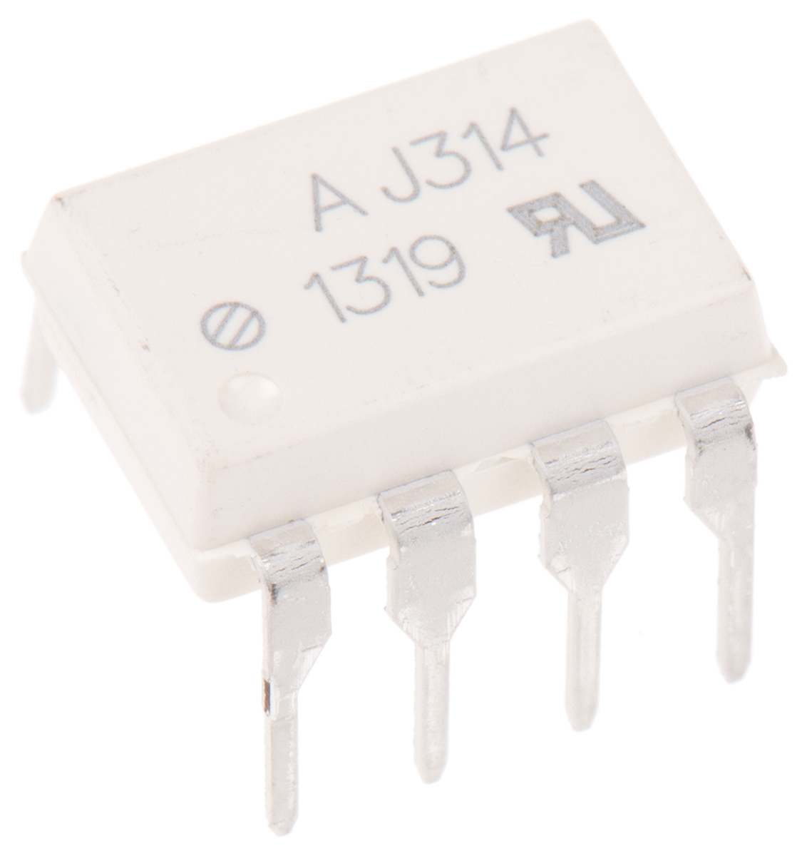 Broadcom, HCPL-J314-000E DC Input IGBT Gate Drive, MOSFET Output Dual Optocoupler, Through Hole, 8-Pin DIP