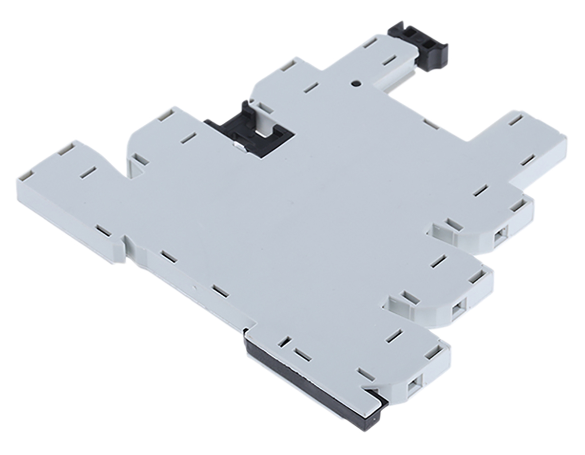 Finder 93 24V dc DIN Rail Relay Socket, for use with 34 Series