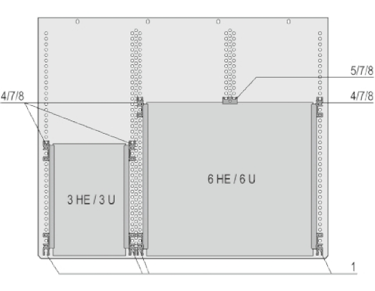 nVent SCHROFF MultipacPRO Series 2U Rack Mount Chassis