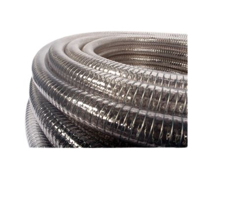 RS PRO PVC, Hose Pipe, 20mm ID, 26.5mm OD, Clear, 5m