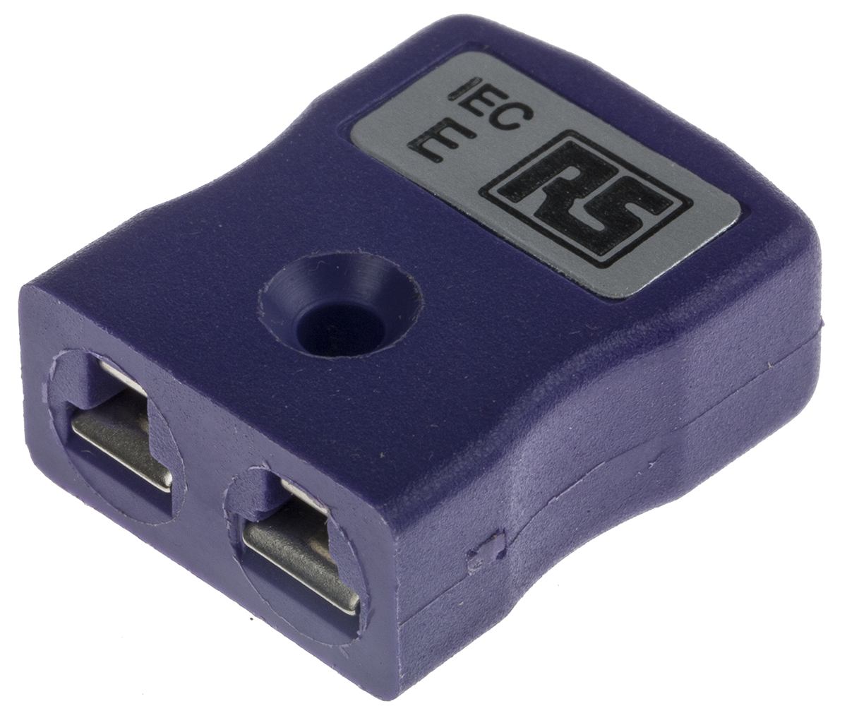 RS PRO Miniature Thermocouple Connector for Use with Type E Thermocouple, 4mm Probe, IEC, RoHS Compliant Standard