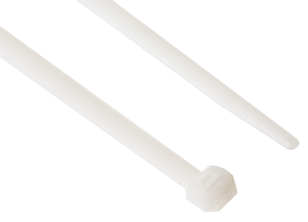 Legrand Cable Tie, 360mm x 4.6 mm, Natural Nylon, Pk-100