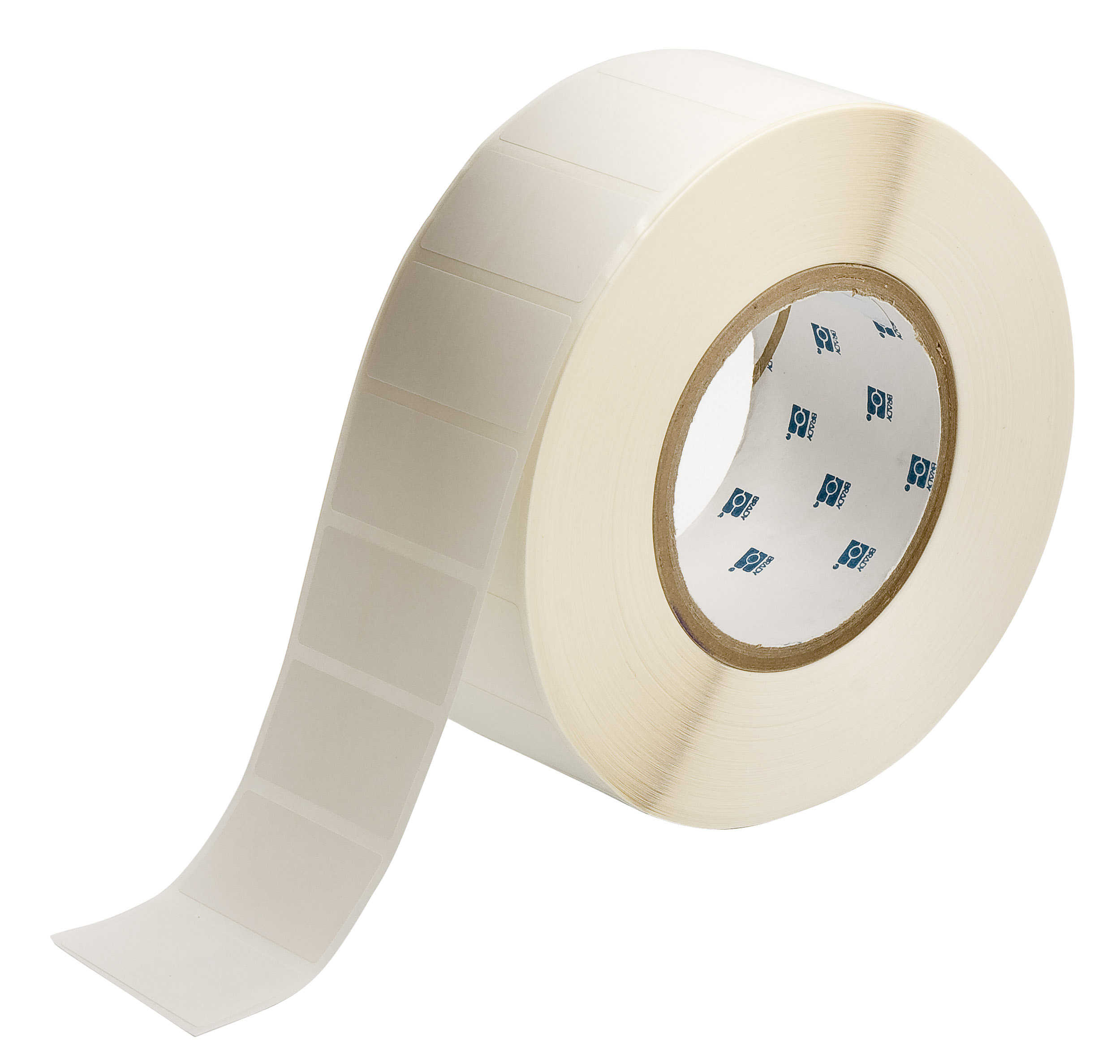 Brady B-424 on White Label Printer Labels, 50.80 mm Width, 25.4mm Label Length