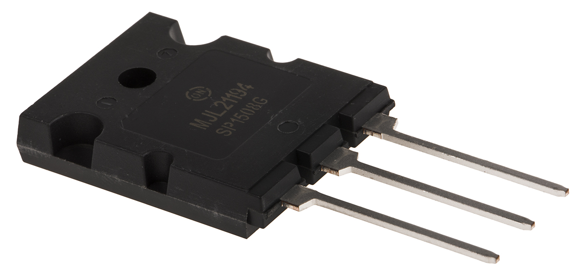 onsemi MJL21194G NPN Transistor, 16 A, 250 V, 3-Pin TO-3BPL