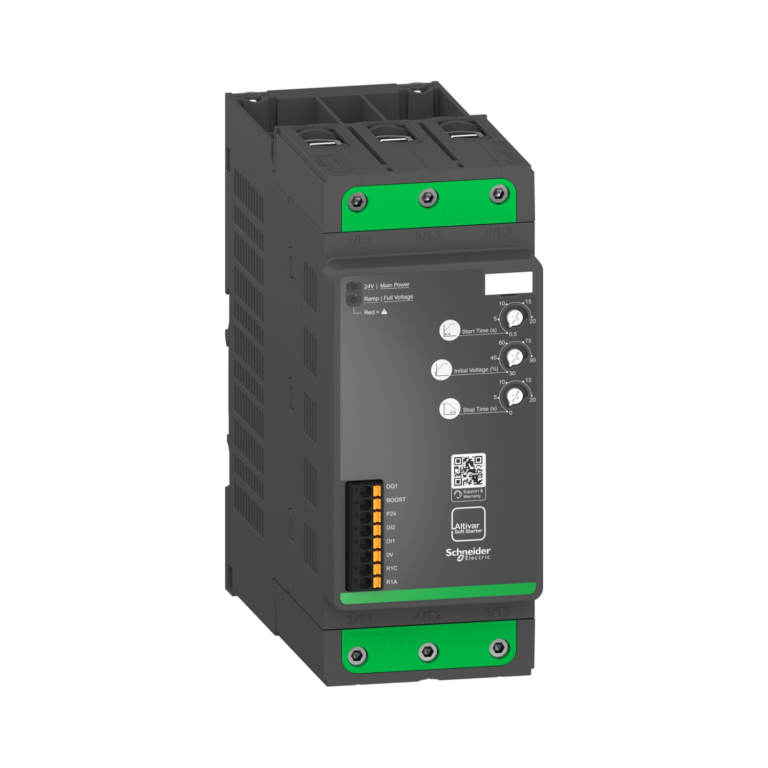 Schneider Electric Altivar ATS130 Motor Starter, , 45 kW, 200 → 480 V, 3 Phase, IP20
