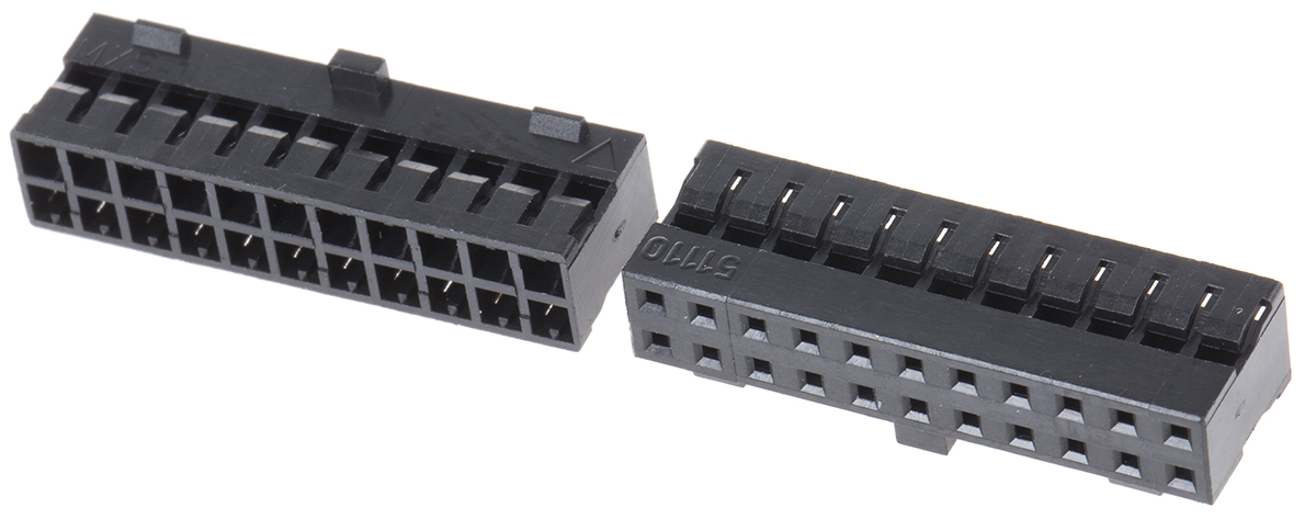 Molex, Milli-Grid Female Connector Housing, 2mm Pitch, 22 Way, 2 Row
