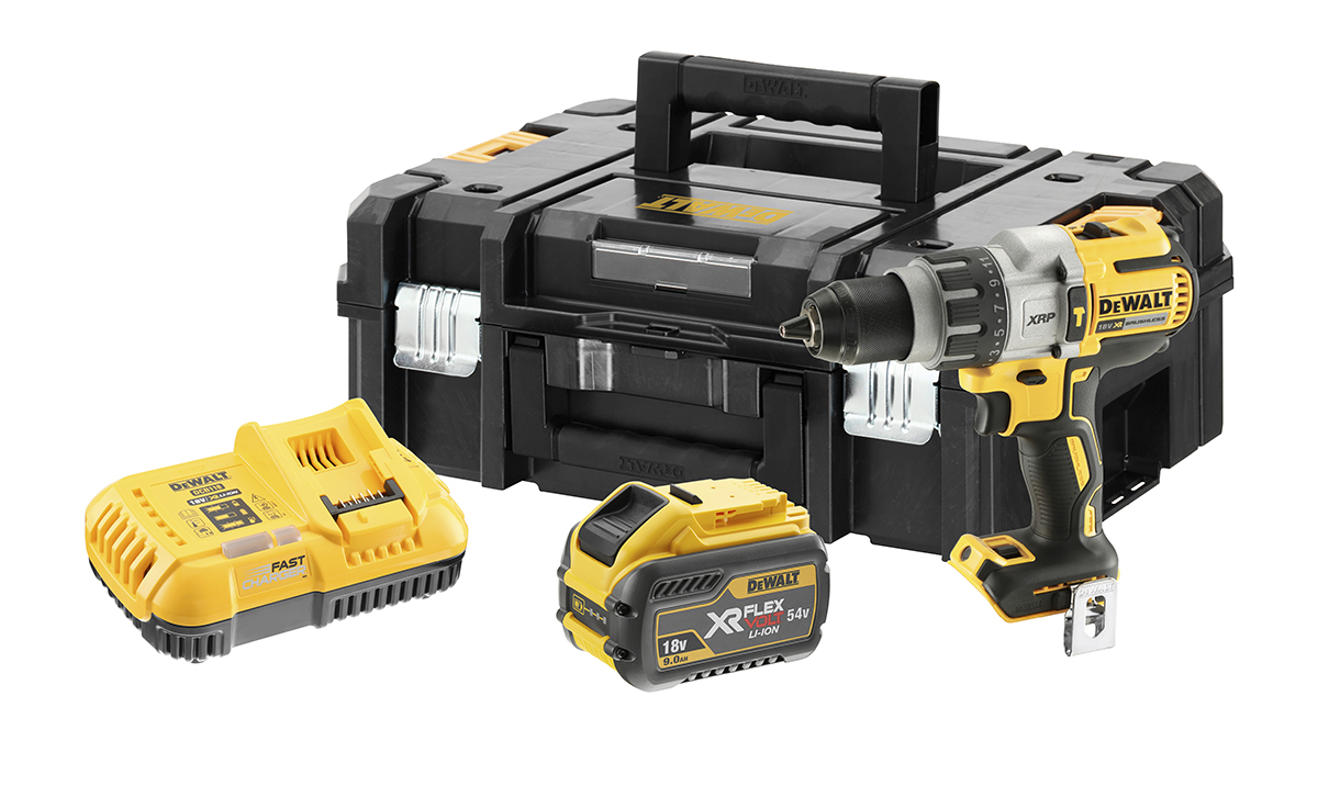 DeWALT 18V Cordless Drill Driver Li-Ion, Type G - British 3-Pin