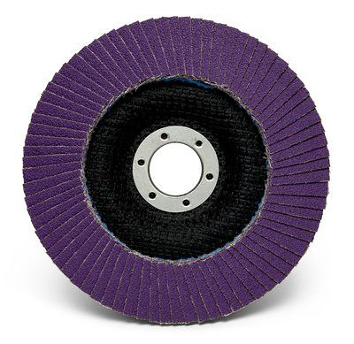 3M 769F Zirconia Aluminium Flap Disc, 115mm, Fine Grade, P80 Grit