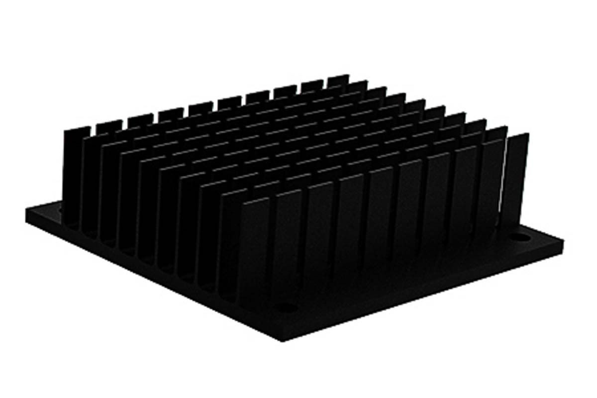 SPREADFAST Heatsink, 1/2 Brick DC/DC Converter, 61 x 57.9 x 17.3mm