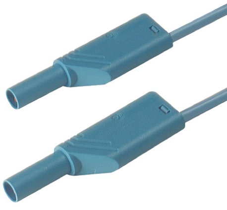 Hirschmann Test & Measurement, 32A, 1000V ac/dc, Blue, 2m Lead Length