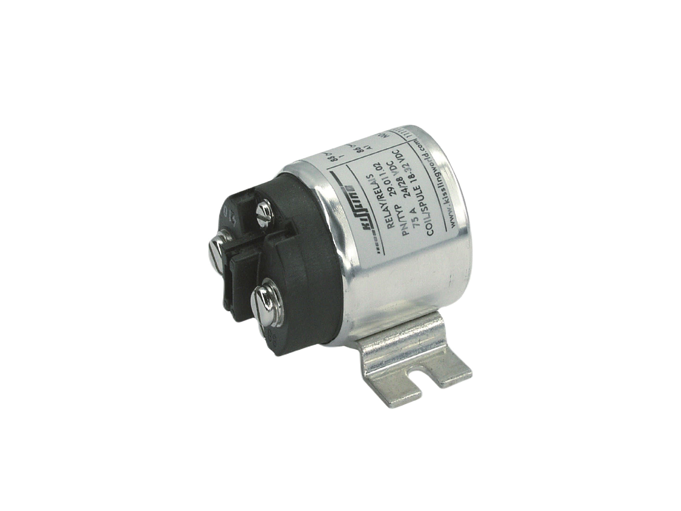 TE Connectivity Chassis Mount Power Relay, 18/32V Coil, 75A Switching Current, SPST-NO