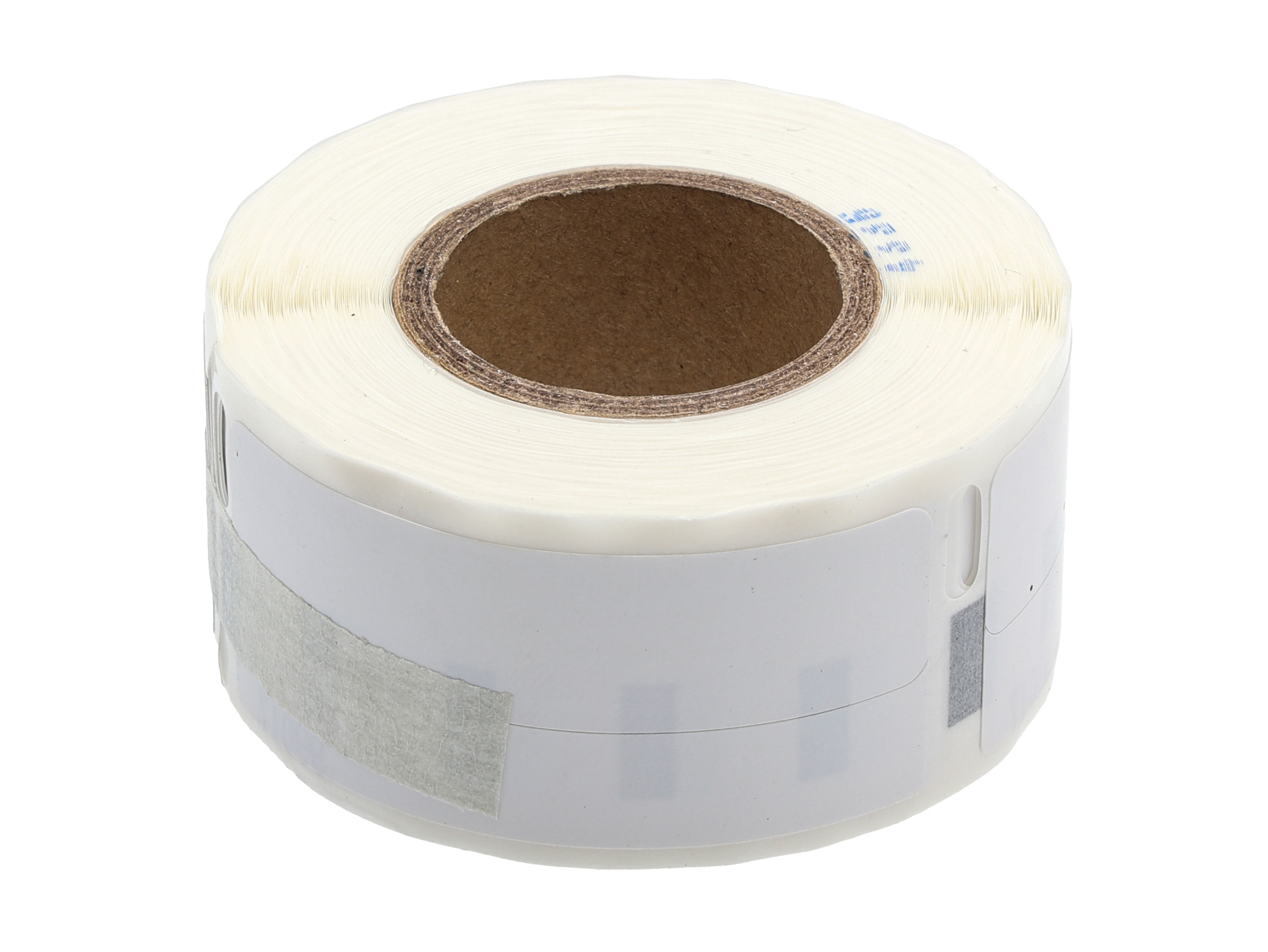 RS PRO White Black Print Label Roll, 12mm Width, 50mm Height, 220Per Roll Qty