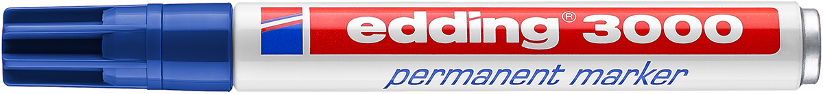 Edding Broad Tip Blue Marker Pen