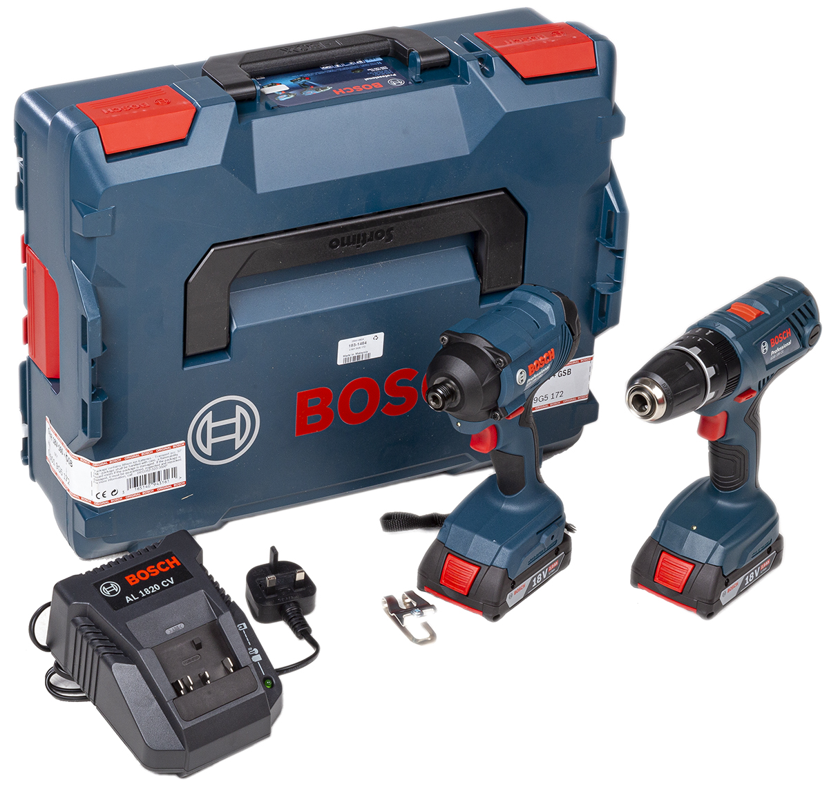Bosch 06019G5172, 18V Cordless Cordless Power Tool Kit, Type G - British 3-pin