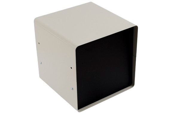 Hammond 1401 Grey, Aluminium & Steel Enclosure, 203 x 203 x 203mm