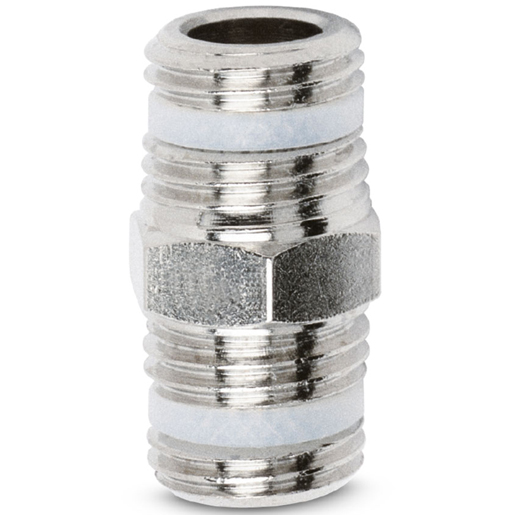 Camozzi S2000 Series Nipple, R 1/8 to R 1/8, Threaded Connection Style, S2500 1/8