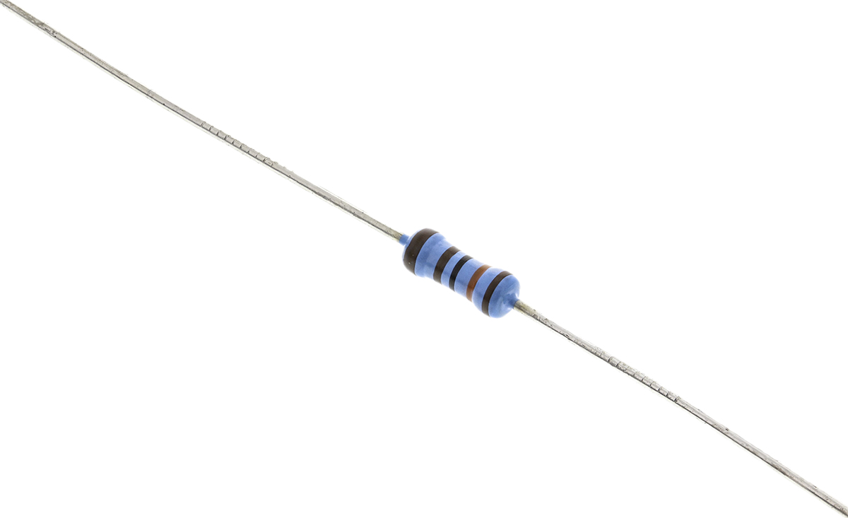 Vishay MBB0207 Series Axial Thin Film Fixed Resistor 1.3kΩ ±1% 0.6W ±50ppm/°C