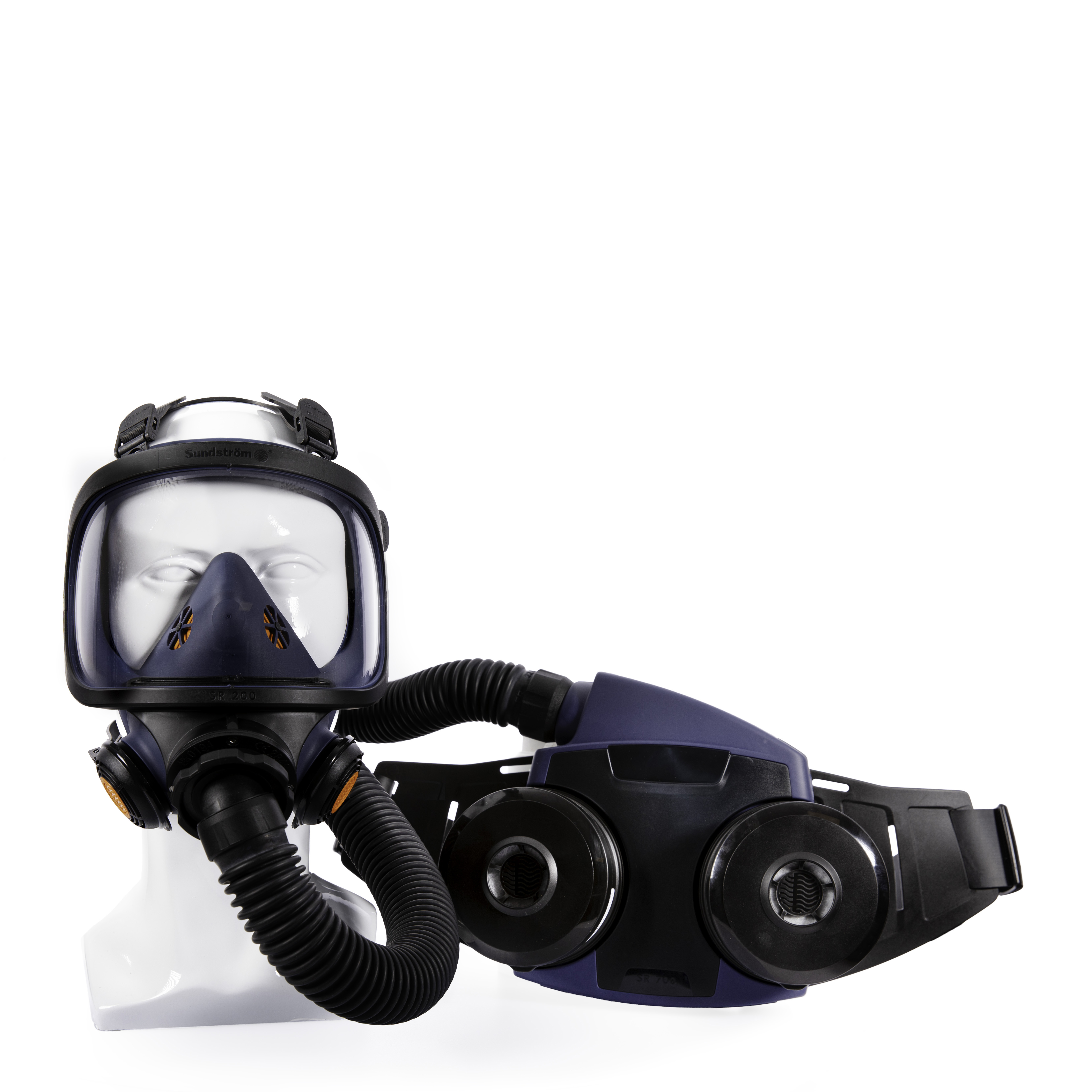 Sundstrom H10 Series Powered Powered Respirator Kit Helmet (without Lens), 2 Filters, EN 12941