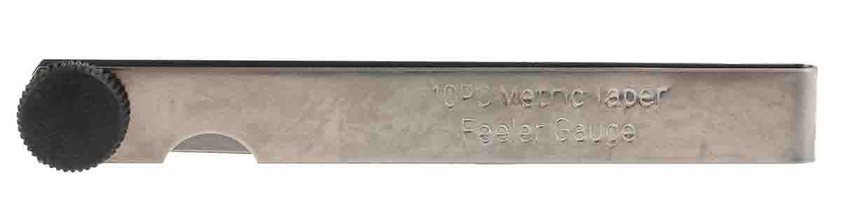 RS PRO Steel Feeler Gauge, 10 Blades