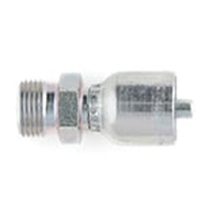 Parker Crimped Hose Fitting 3/4 in Hose to M30, 1D277-20-12