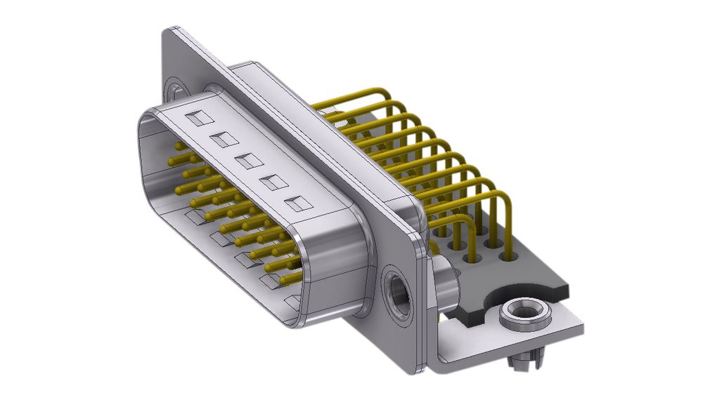 Deltron Connectors HD Series D-sub Connector Plug