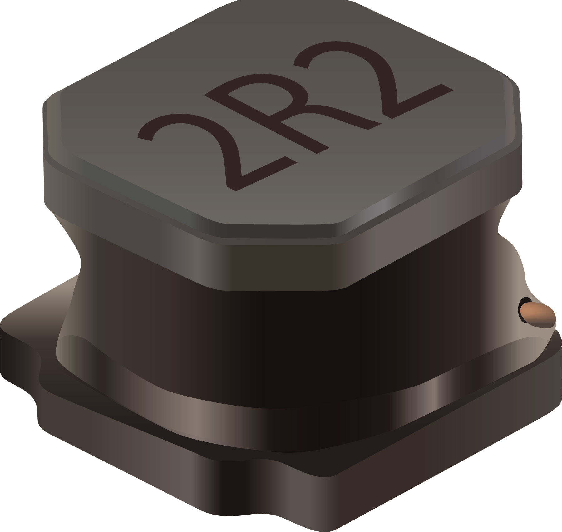 Bourns, SRN5040, 5040 Yes Surface Mount Inductor with a Ferrite Core, 3.3 μH Semi Shielded 20 % 3.3 A Idc Q:20