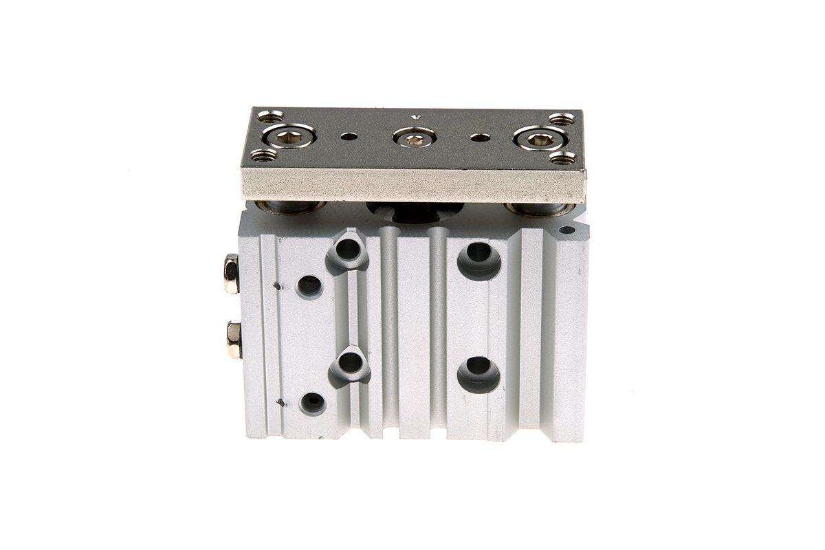 SMC Pneumatic Guided Cylinder - 16mm Bore, 10mm Stroke, Double Acting