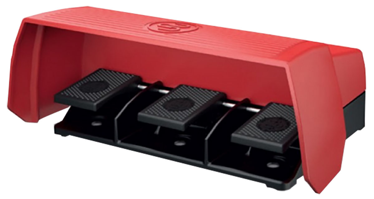 Bernstein AG Foot Switch Momentary Foot Switch - Aluminium Case Material, 3NO/3NC